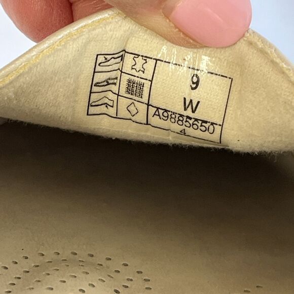 SAS Simplify Loafer Shoe Everyday Leather Pearl Bone Size 9 Med. Tripad Comfort - Picture 5 of 9